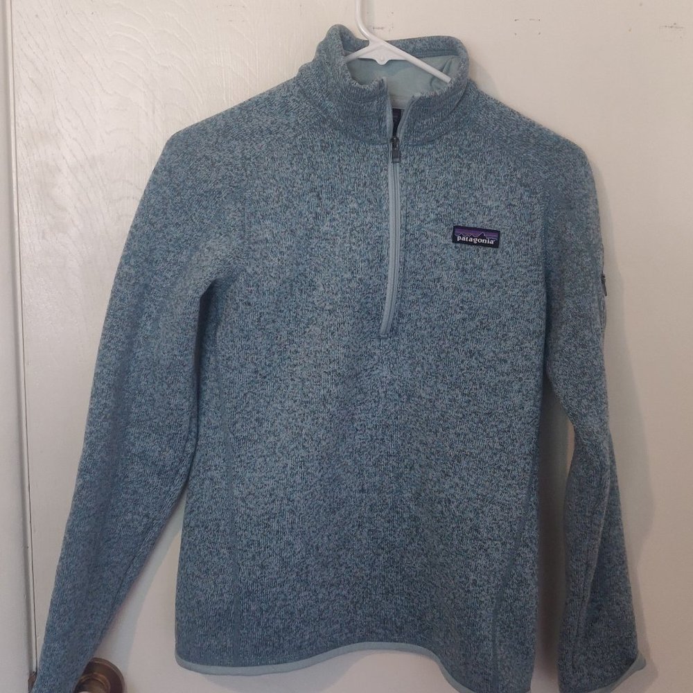 Patagonia Better Sweater 1/4 Zip Berlin Blue S